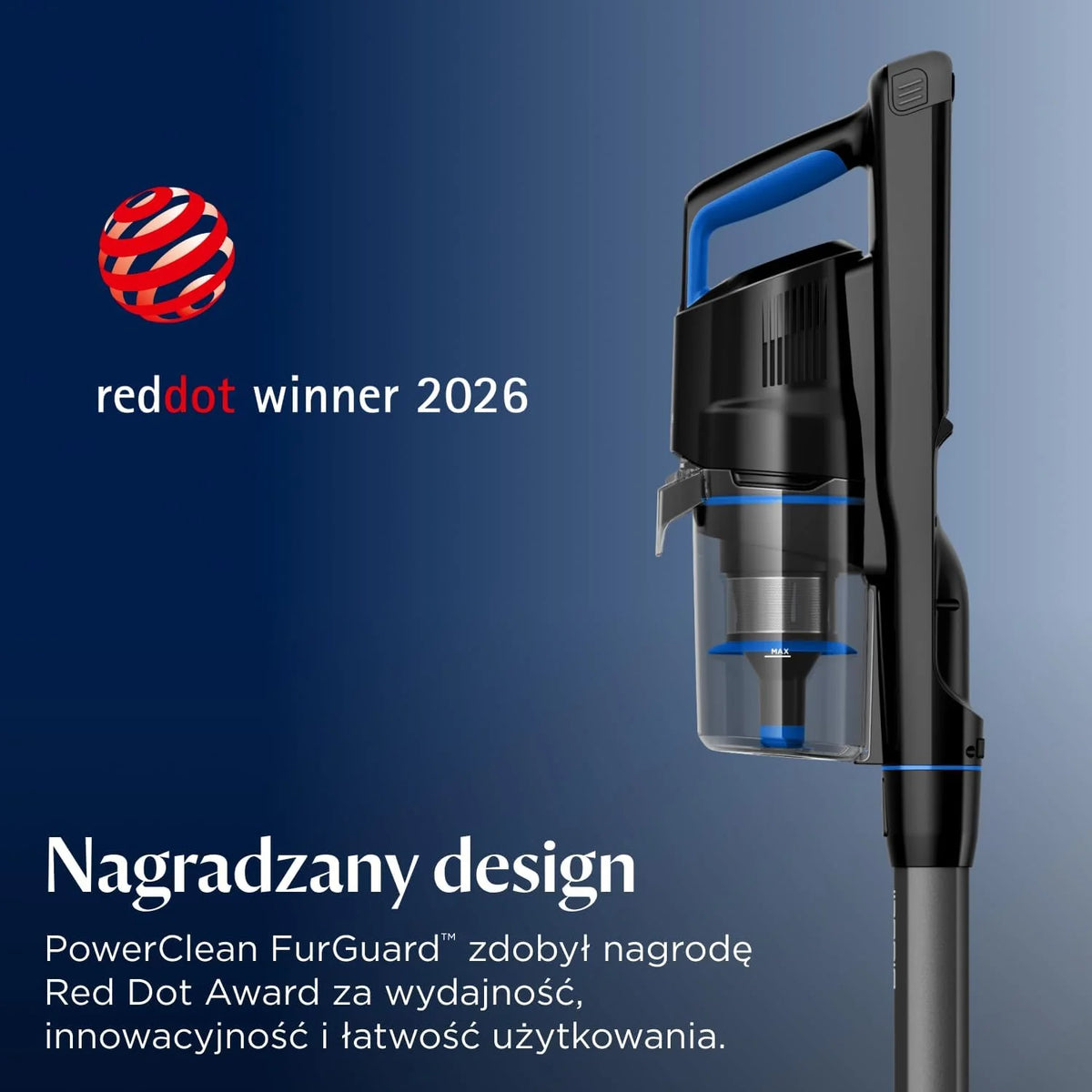 BISSELL PowerClean FurGuard Odkurzacz Bezprzewodowy 280W 4091N