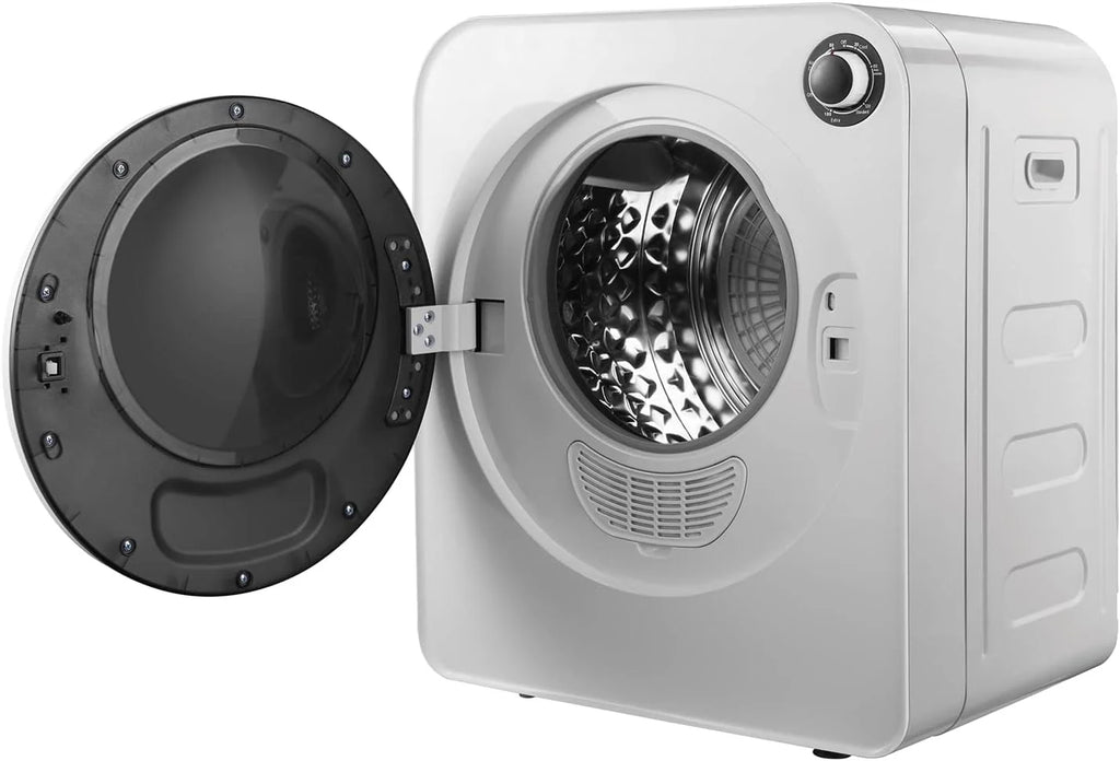 Green Blue GB405 Elektryczna suszarka bębnowa 830 W / do 3 kg / suszarka do ubrań | wolnostojąca lub montowana na ścianie, pięć programów suszenia (suszarka + 1 x zestaw filtrów)