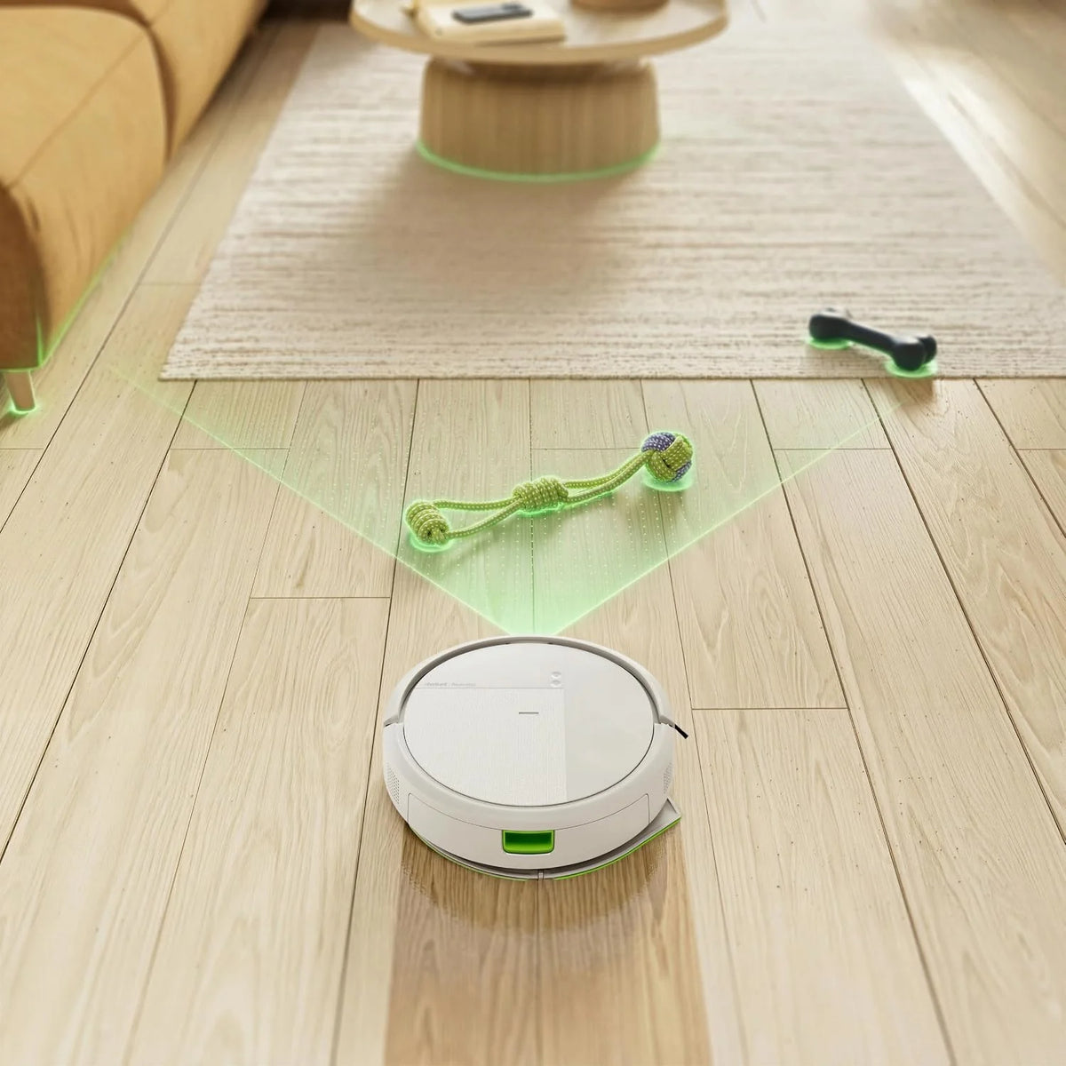 iRobot Roomba® 115 Combo robot odkurzająco-mopujący, moc ssania 15000 Pa, nawigacja z Clearview™ LiDAR, biały