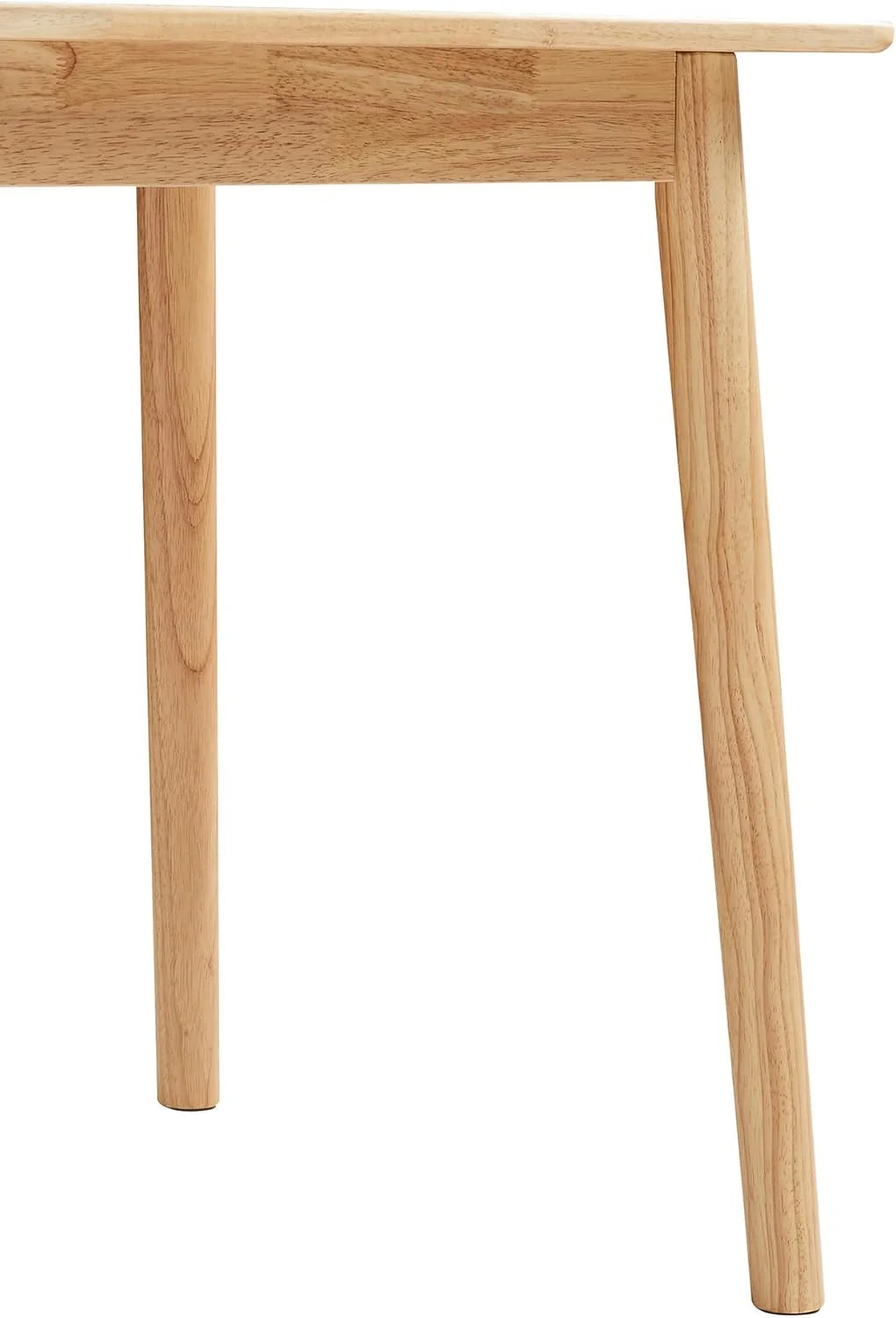 [en.casa] Stół do jadalni Klijori stół kuchenny dla 6 osób, 140 x 70 x 74 cm, stół do jadalni, kuchni, salonu, prostokątny, drewno, naturalne