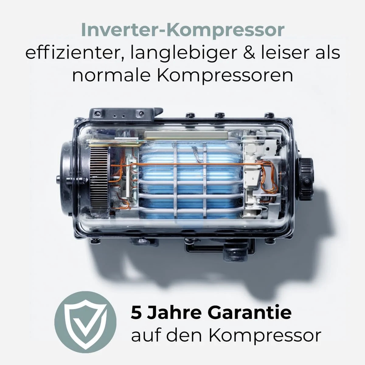Lodówka typu side-by-side Bomann®, Dystrybutor wody ze zbiornikiem, Klasa energetyczna D, 177 cm, NoFrost, 5-letnia gwarancja na kompresor, Lodówka z zamrażalnikiem, System MultiAirflow