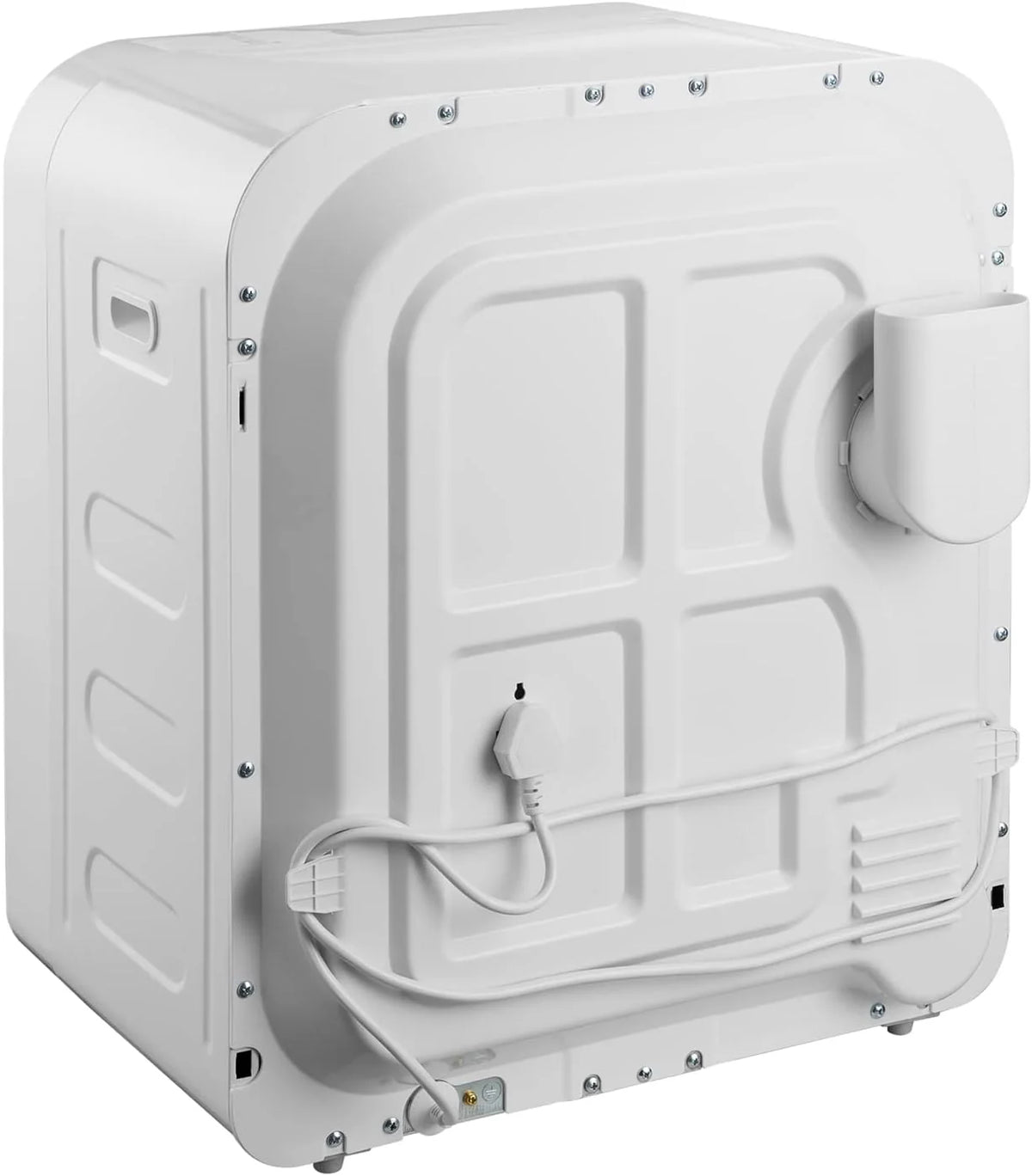 Green Blue GB405 Elektryczna suszarka bębnowa 830 W / do 3 kg / suszarka do ubrań | wolnostojąca lub montowana na ścianie, pięć programów suszenia (suszarka + 1 x zestaw filtrów)