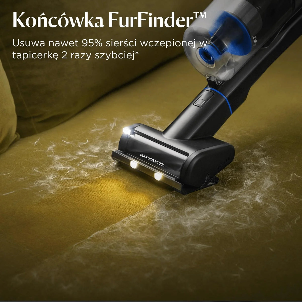 BISSELL PowerClean FurFinder Odkurzacz Bezprzewodowy 200W 4089N