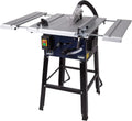 FERM Stołowa pilarka tarczowa 250 mm - 1800 W - wysuwany aluminiowy stół roboczy - adapter próżniowy - ogranicznik kątowy i prowadnica równoległa - w zestawie brzeszczot T40 (TCT)