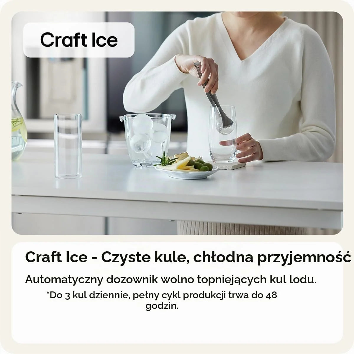 LG GSXE90MBDD Side by Side lodówka z InstaView Craft Ice | Door in Door in Door | Crushed Ice i dozownik wody EEK: klasa D | pojemność 628 litrów | przyłącze stałe | Total No Frost