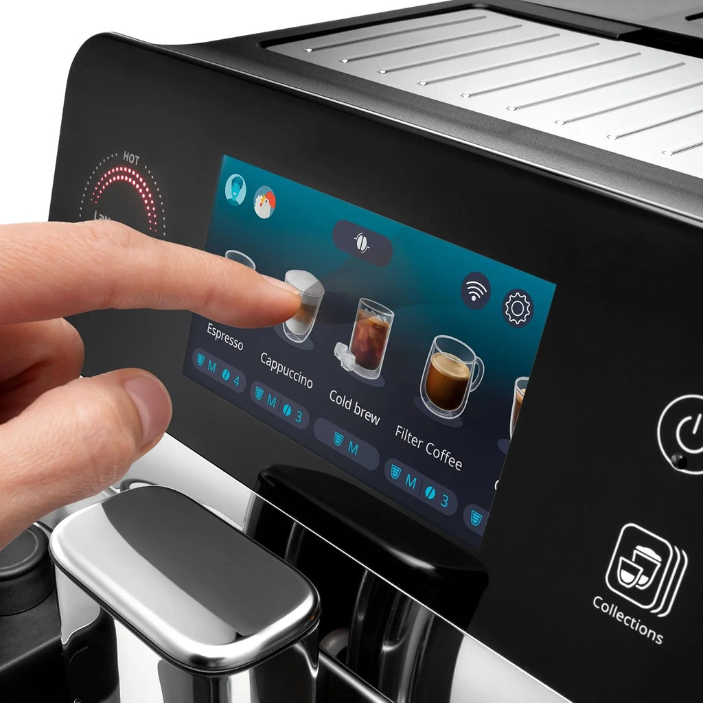De'Longhi Eletta Ultra - Automatyczny Ekspres 40+ Napojów Silent Tech