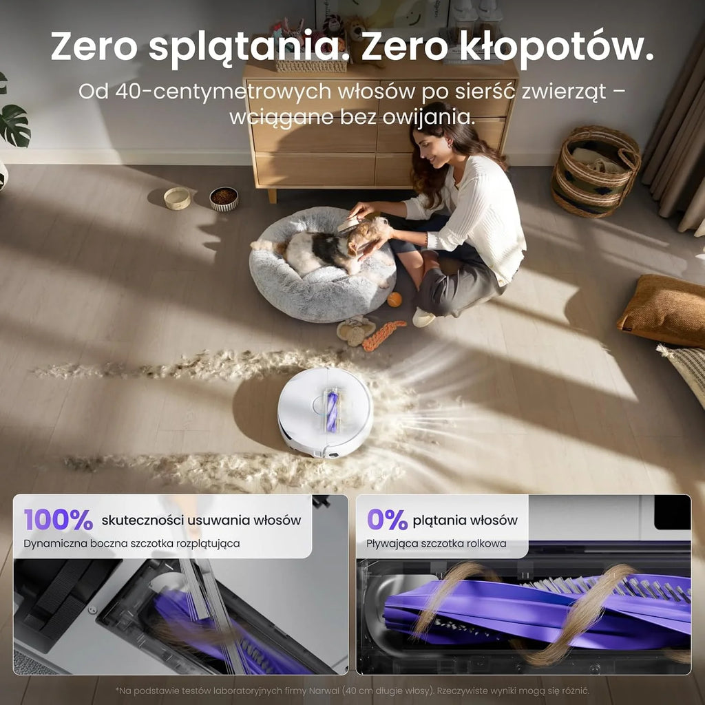 Narwal Freo 20 Edge Samooczyszczający Robot Sprzątający z Mopem Taśmowym
