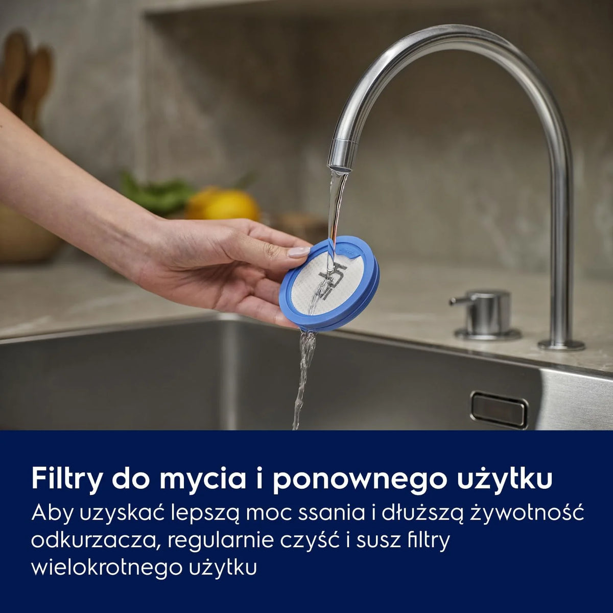 Electrolux Odkurzacz Bezprzewodowy Clean 600 EP61CB21OG, mocne ssanie, 103 000 RPM, czas pracy 40 minut, nasadka wielopowierzchniowa PowerPro, diody DustSpotter LED w nasadce, oceanicznej zieleni