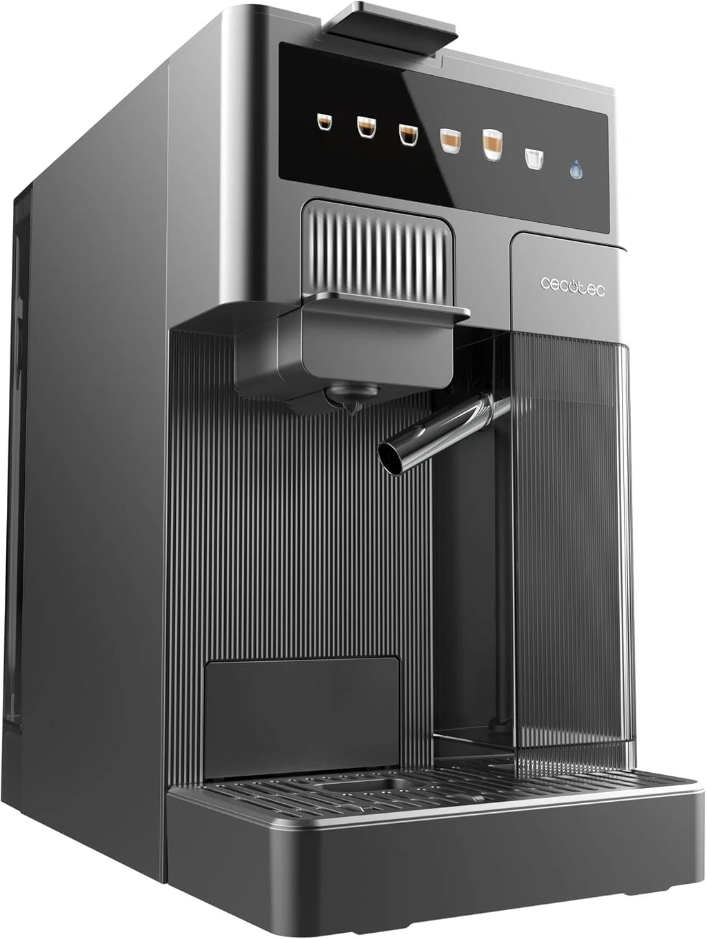 Cecotec Ekspres do kawy espresso, ekspres do kawy FreeStyle Latte T. 1350 W, 20 bar, zbiornik na wodę 1,6 l i 400 ml mleka, kompatybilny z kawą mieloną, Dolce Gusto, Nespresso i K-Fee