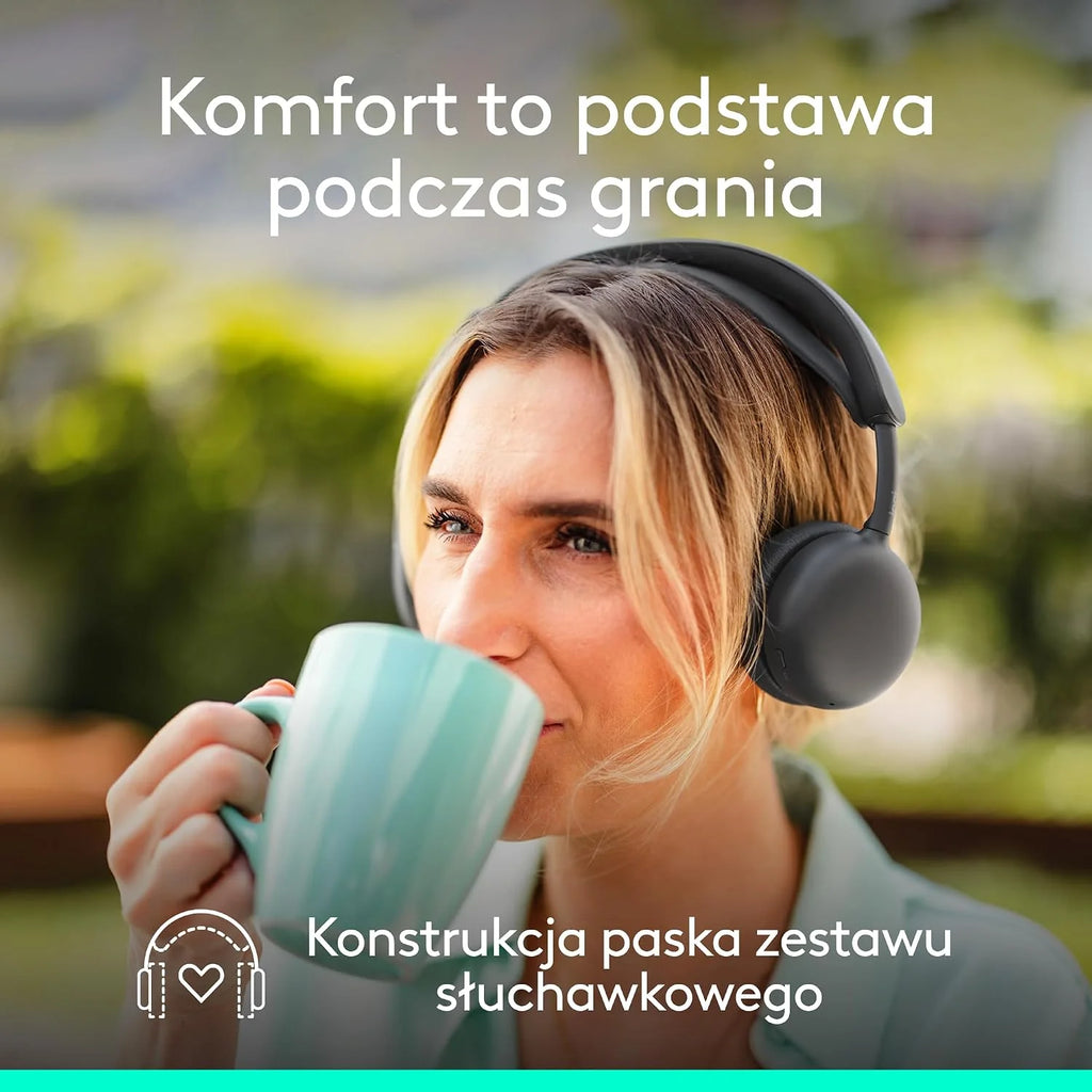 Logitech Zone Wireless 2 ES – bezprzewodowy zestaw słuchawkowy