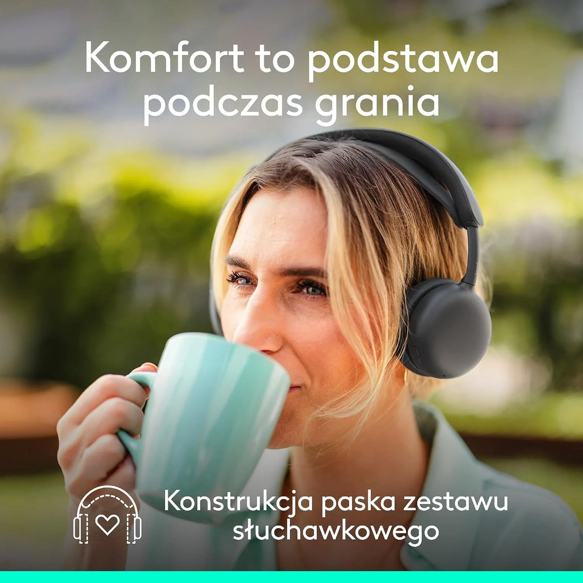 Logitech Zone Wireless 2 ES – bezprzewodowy zestaw słuchawkowy