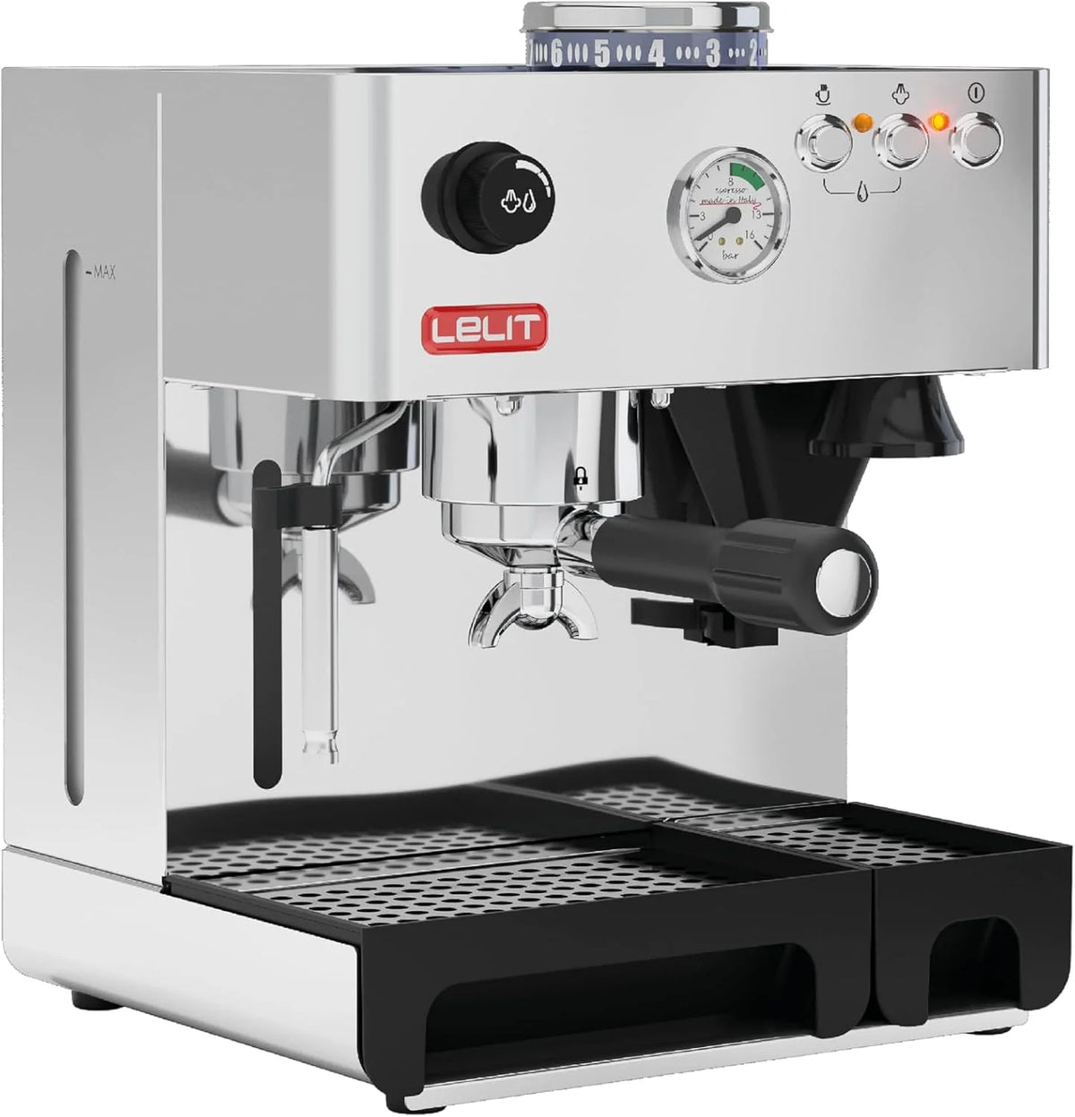 Lelit Anita Ekspres do Kawy, Srebrny, 1000W 230V