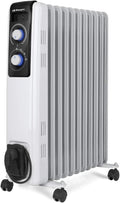 Orbegozo RF 2500 grzejnik olejowy, modułowa konstrukcja z 11 elementami, 2500 W, biały