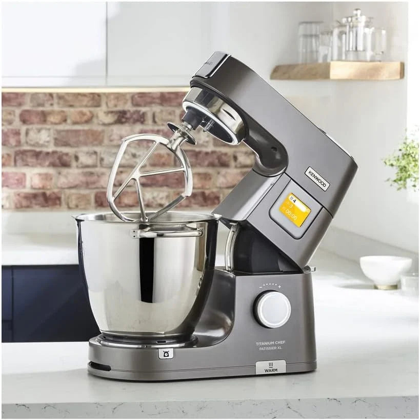 Kenwood Titanium Chef Patissierxl Robot Kuchenny, Srebrny, 1400 W