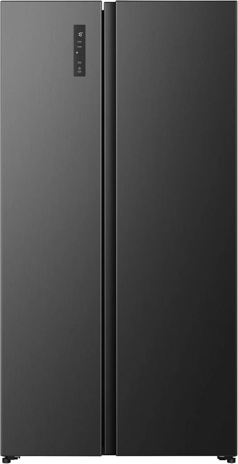 Hisense RS3P558NEFD lodówko-zamrażarka/wolnostojąca/pojemność całkowita 544 l/37 dB/EEK: D/Total No Frost/Big Box/czujnik temperatury/komora drzwiowa XXL/ (szer. x wys. x gł.): 91,1 × 178,6 × 61,5