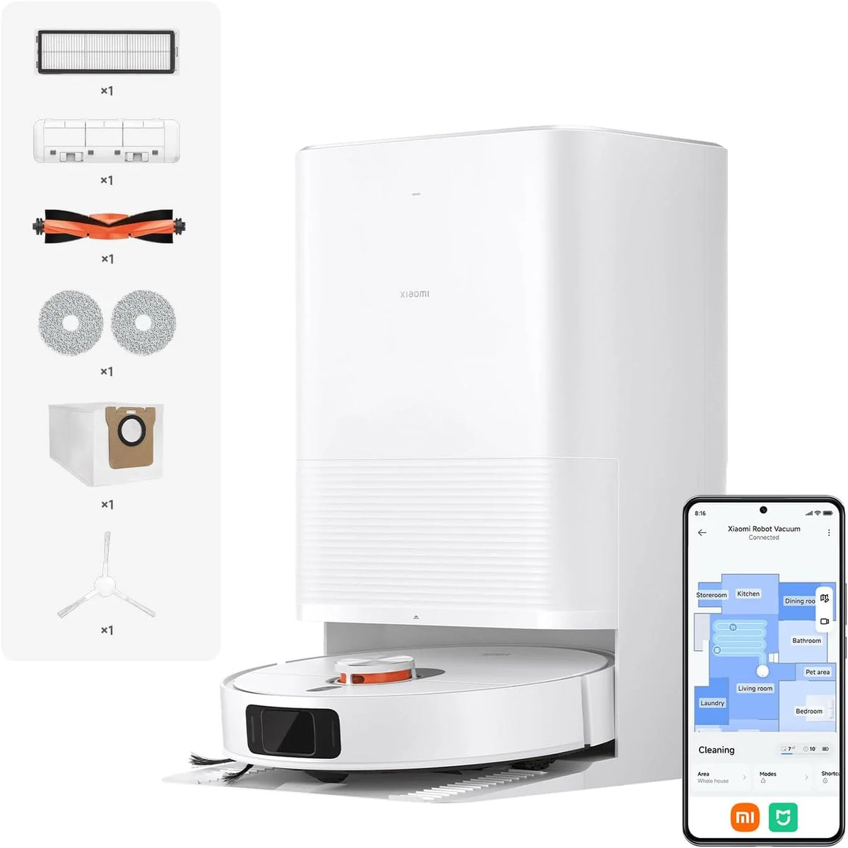 Xiaomi Robot Vacuum X20 Pro EU