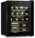 Klarstein Shiraz Slim lodówka na wino, klasa efektywności energetycznej A, 5-8°C, 42 dB, panel sterowania Soft-Touch, oświetlenie LED, wolnostojąca