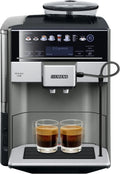 Siemens TE655203RW EQ.6 plus s 500 Automatyczny Ekspres Do Kawy, 1500 W, 1.7 L, Czarno/Srebrny