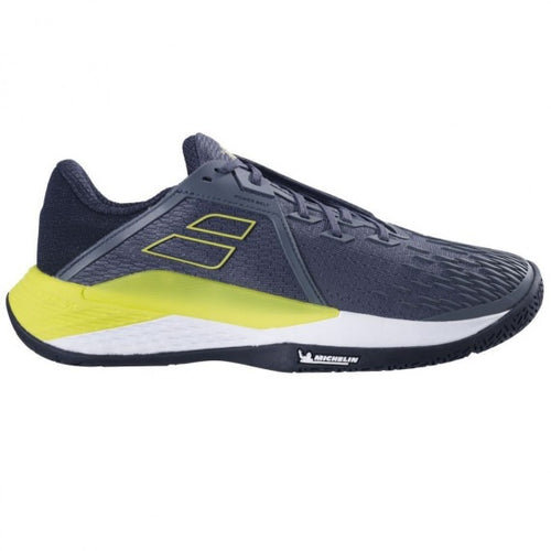 Buty tenisowe męskie Babolat Propulse Fury 3 AC grey/aero