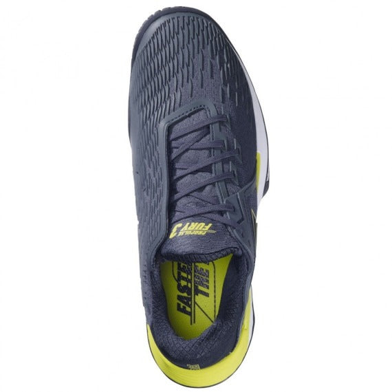 Buty tenisowe męskie Babolat Propulse Fury 3 AC grey/aero