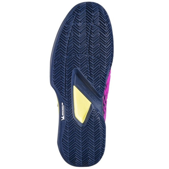 Buty tenisowe męskie Babolat Propulse Fury 3 Clay dark blue/pink aero