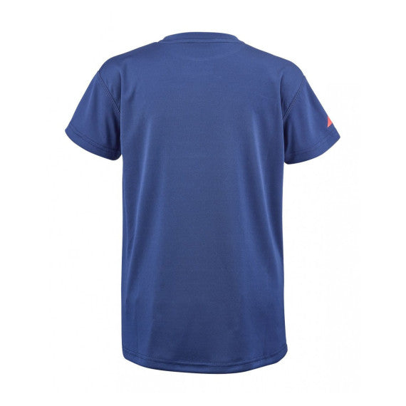 Koszulka chłopięca Babolat EXERCISE GRAPHIC TEE estete blue